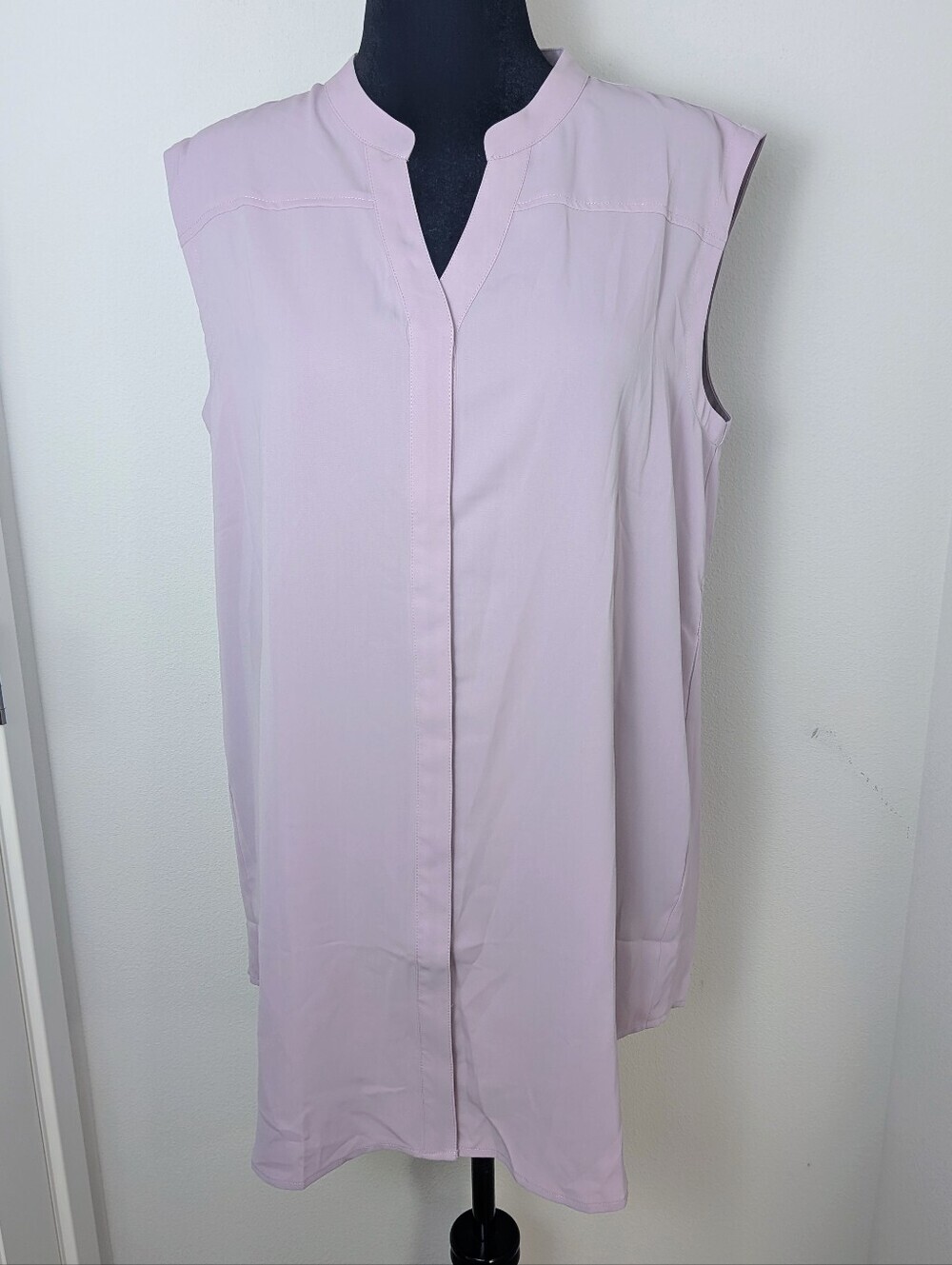 Alina Mae Maternity Sleeves Blouse Size XL Lavender Lightweight New